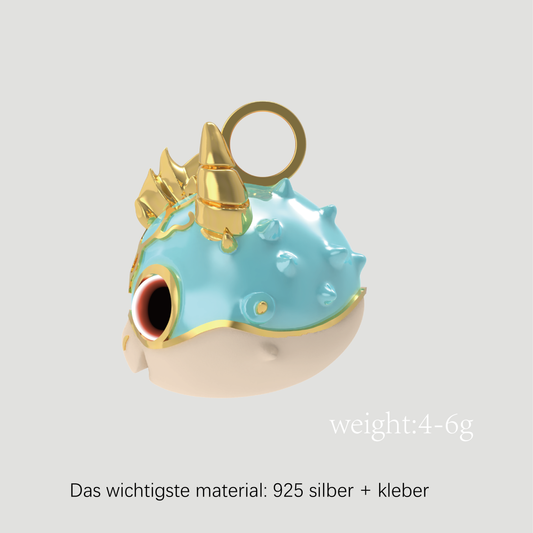 Chinesischer Sternzeichen-Anhänger-Goldener Drache