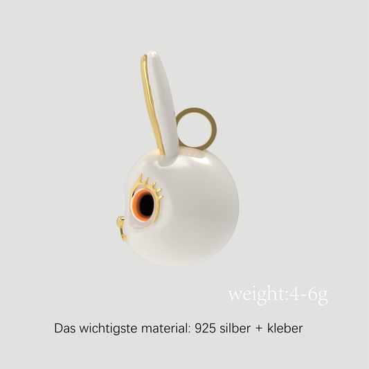 Chinesischer Sternzeichen-Anhänger-Goldener Kaninchen