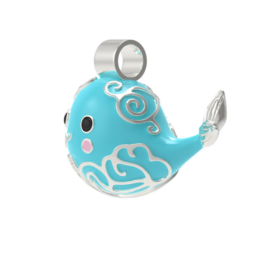 Miniatur-Anhänger von Kunpeng aus der chinesischen Legende-Sterlingsilber