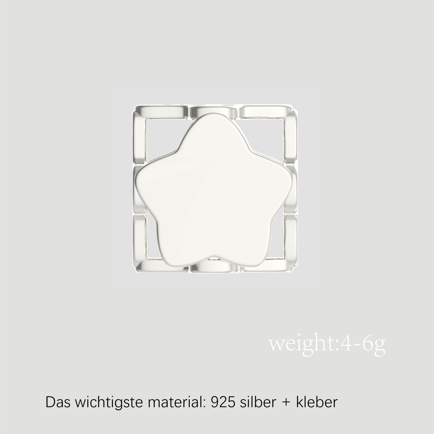 Fashion-Anhänger Buchstabe T-Sterlingsilber